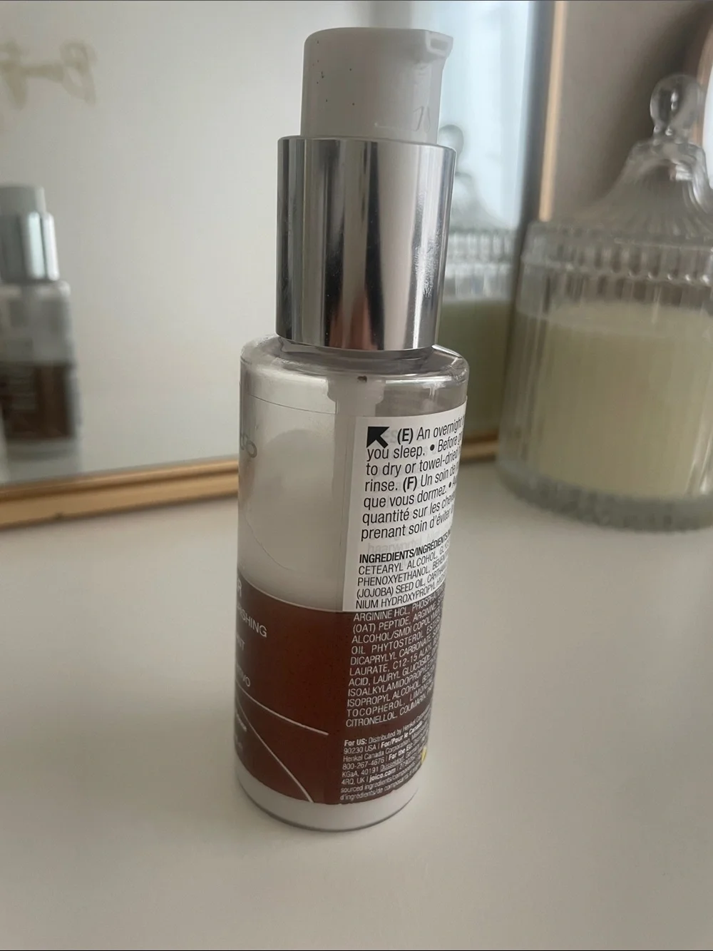 Joico Defy Damage Sleepover Overnight Nourishing Treatment - Brown & Silver